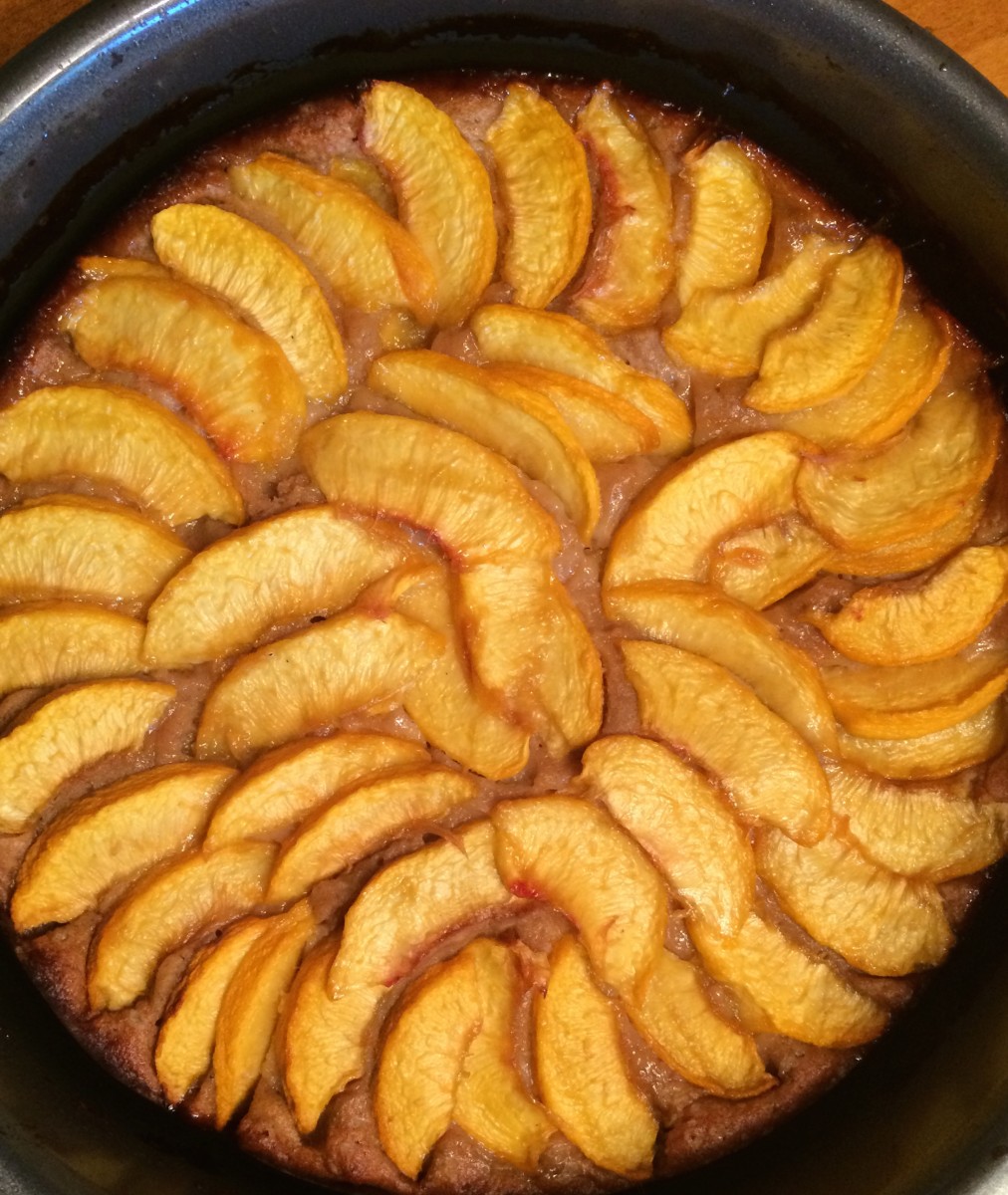 peach kuchen