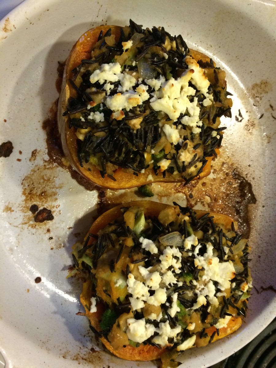 stuffed squash